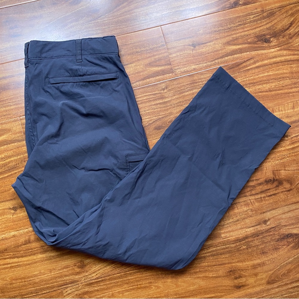 UB Tech Men's Gray Classic Fit Cargo Outdoor Pants Size 36 x 32 Casual Retro